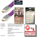 CABLE HDMI 1.4 LILA